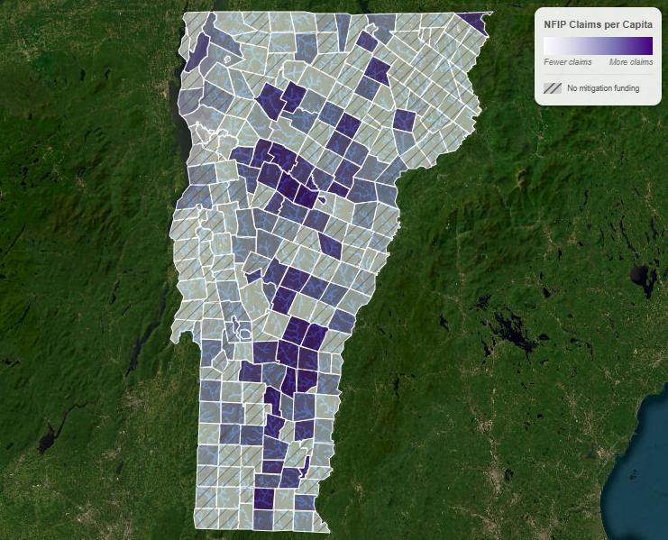 NFIP claims overlay